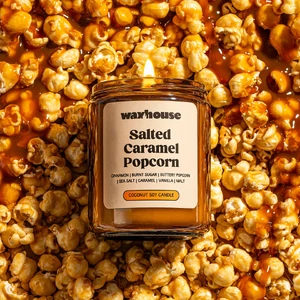 No. 9 Salted Caramel Popcorn 200g Candle