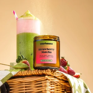 Strawberry Matcha - 200g Candle 