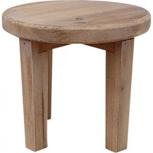 Stool Nero Round - BULK ITEM