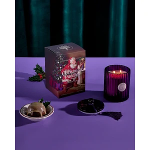 Christmas Pudding Candle 410g