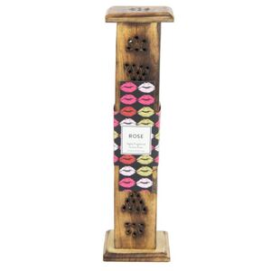 Incense Tower with Rose Wrap and Sticks