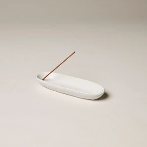 The Collector Ceramic Holder - White