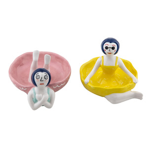 Trude & Prude Trinket Plates 2 Asstorted