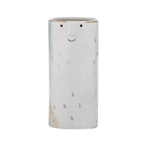 Teddy Vase 9x9x19cm Mul