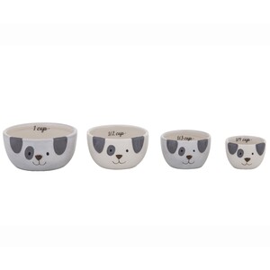 Spotty Dog Measuring Cups Set 4
