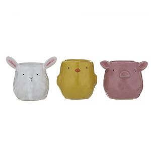 Farm Friends Egg Cups 3 Asst - Styles sold separately