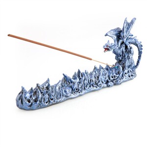 ICE DRAGON INCENSE BURNER FIRE