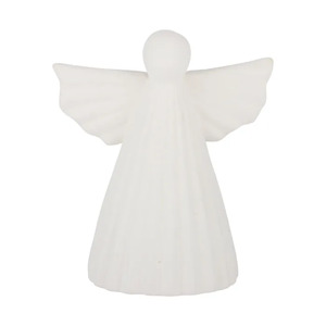 Angel Ceramic Deco 16x11x19cm White